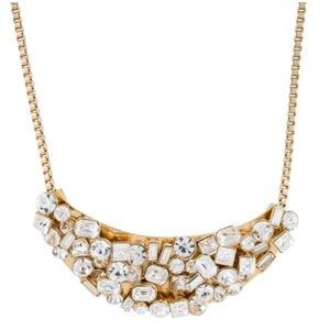 Kate Spade Flash Mob Crystal Statement Necklace